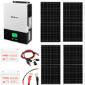 Zestaw solarny Off-Grid 2,4KW/3KVA + Panele 4x545W+2x110Ah GEL Zestaw solarny Off-Grid 2,4KW/3KVA + Panele 4x545W+2x110Ah GEL