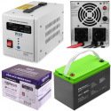 UPS Sinus Pro 800E + Akumulator żelowy 100Ah Zestaw awaryjny UPS Sinus Pro 800E + Akumulator żelowy 100Ah Zestaw awaryjny