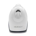 Qoltec Czytnik kodów kreskowych 1D | CCD | USB | Biały Qoltec Czytnik kodów kreskowych 1D | CCD | USB | Biały