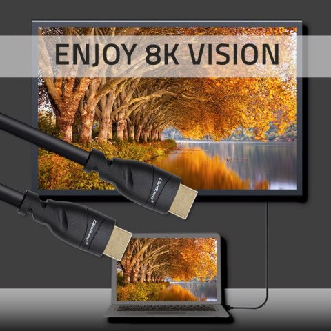 Qoltec Kabel HDMI v2.1 Ultra high speed 4K 8K | 120Hz | 5m