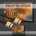 Qoltec Kabel HDMI v2.1 Ultra high speed 8K | 60Hz | 3m