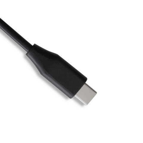 Qoltec Ładowarka GaN POWER PRO | 1xUSB-C | 45W | 5-20V | 2.25-3A | Czarna