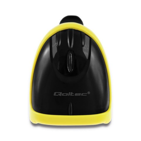 Qoltec Laserowy czytnik kodów 1D| 2D | USB | Czarny Qoltec Laserowy czytnik kodów 1D| 2D | USB | Czarny