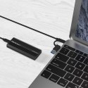 Qoltec Obudowa | kieszeń NV2270 na dysk M.2 SSD SATA | NGFF | PCIe | USB-C