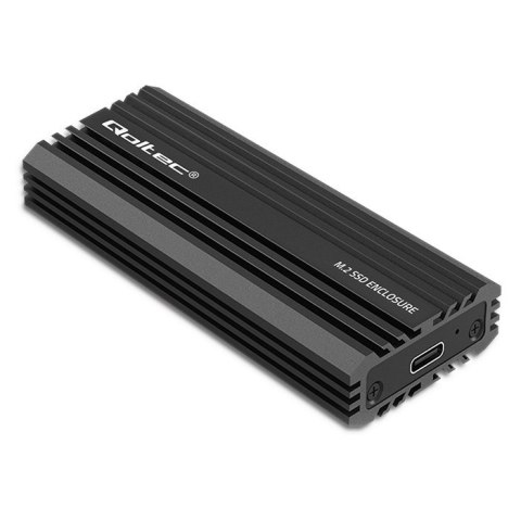 Qoltec Obudowa | kieszeń NV2270 na dysk M.2 SSD SATA | NGFF | PCIe | USB-C