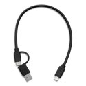 Qoltec Obudowa | kieszeń NV2270 na dysk M.2 SSD SATA | NGFF | PCIe | USB-C