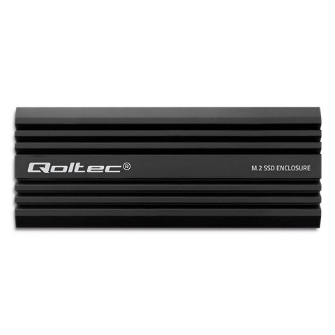 Qoltec Obudowa | kieszeń NV2270 na dysk M.2 SSD SATA | NGFF | PCIe | USB-C