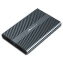 Qoltec Obudowa | kieszeń na dysk M.2 SSD SATA | NVME | DUAL |USB-C
