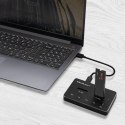 Qoltec Stacja dokująca dysków 2x M.2 NVME SATA SSD | USB-C