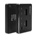 Qoltec Stacja dokująca dysków 2x M.2 NVME SATA SSD | USB-C