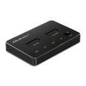 Qoltec Stacja dokująca dysków 2x M.2 NVME SATA SSD | USB-C