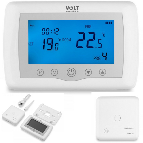 Regulator temperatury termostat pokojowy WIFI WT-08 Regulator temperatury termostat pokojowy WIFI WT-08