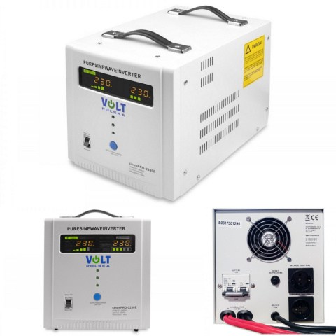 Zasilacz Awaryjny SINUS PRO 2200 E 12/230V (1600/2200W) Zasilacz Awaryjny SINUS PRO 2200 E 12/230V (1600/2200W)