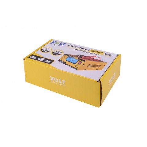 PROSTOWNIK AKUMULATOROWY SMART 6V/12V 15A A86 PROSTOWNIK AKUMULATOROWY SMART 6V/12V 15A A86