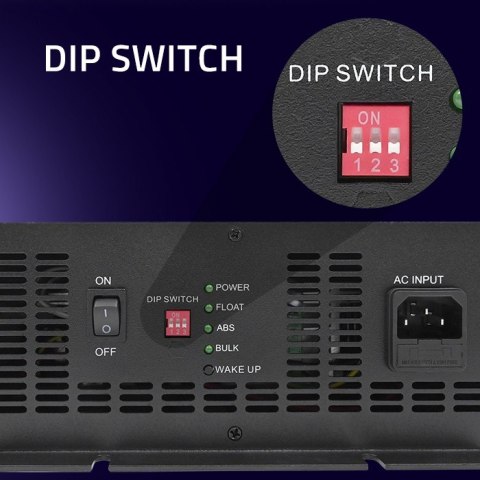 Qoltec Inteligentna profesjonalna ładowarka Monolith do akum. LiFePO4 AGM GEL SLA | 50A | 12V Qoltec Inteligentna profesjonalna ładowarka Monolith do akum. LiFePO4 AGM GEL SLA | 50A | 12V