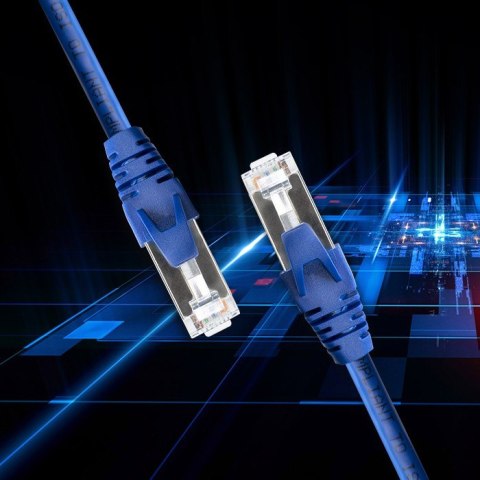 Qoltec Kabel Patchcord FTP | CAT6 | 2 x RJ-45 | 2m | High speed | Gold