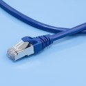 Qoltec Kabel Patchcord FTP | CAT6 | 2 x RJ-45 | 2m | High speed | Gold