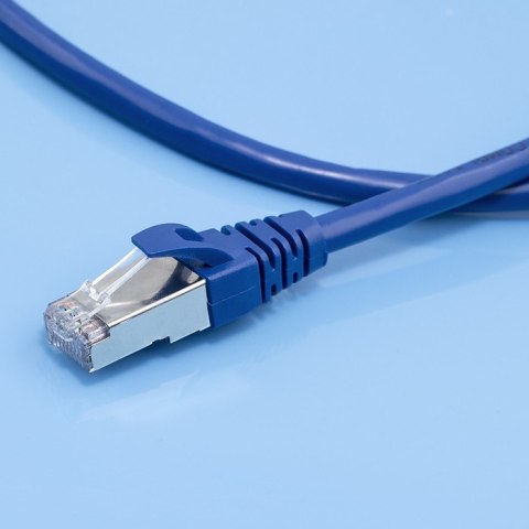 Qoltec Kabel Patchcord FTP | CAT6 | 2 x RJ-45 | 2m | High speed | Gold