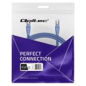 Qoltec Kabel Patchcord FTP | CAT6 | 2 x RJ-45 | 2m | High speed | Gold