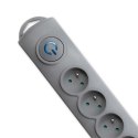 Qoltec Listwa antyprzepięciowa | 8 gniazd | 1.8m Qoltec Listwa antyprzepięciowa | 8 gniazd | 1.8m
