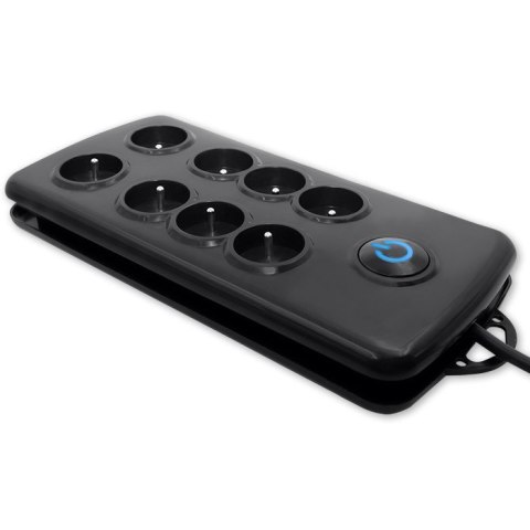 Qoltec Listwa antyprzepięciowa Qoltec | 8 gniazd | 2.5m Qoltec Listwa antyprzepięciowa Qoltec | 8 gniazd | 2.5m