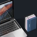 Qoltec Aluminiowa Obudowa | Kieszeń na dysk SSD HDD 2.5" | SATA | USB 3.0 | Super speed 5Gb/s | 2TB | Różowy