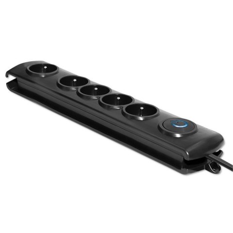 Qoltec Listwa antyprzepięciowa | 5 gniazd | 3m Qoltec Listwa antyprzepięciowa | 5 gniazd | 3m