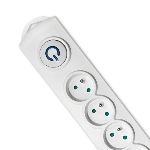 Qoltec Listwa antyprzepięciowa | 8 gniazd | 1.5m Qoltec Listwa antyprzepięciowa | 8 gniazd | 1.5m