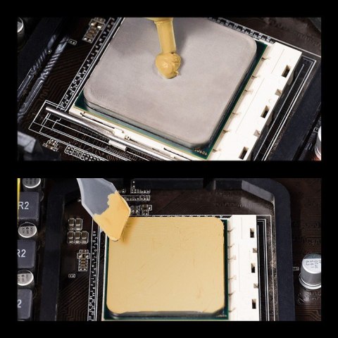 Qoltec Pasta termoprzewodząca 3.05 W/m-K | 5g | Złota Qoltec Pasta termoprzewodząca 3.05 W/m-K | 5g | Złota