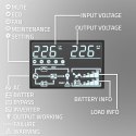 Qoltec Zasilacz awaryjny UPS do RACK | 2.4kVA | 2400W | Power Factory 1.0 | LCD | On-line