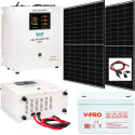 Zestaw Solarny Sinus Pro 1500S 2xPanele 500W Akumulator GEL 110Ah Zestaw Solarny Sinus Pro 1500S 2xPanele 500W Akumulator GEL 110Ah