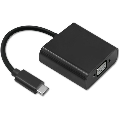 Adapter USB 3.1 typ C męski/VGA żeński | 1080P | 23 cm Adapter USB 3.1 typ C męski/VGA żeński | 1080P | 23 cm