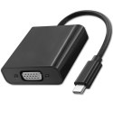 Adapter USB 3.1 typ C męski/VGA żeński | 1080P | 23 cm Adapter USB 3.1 typ C męski/VGA żeński | 1080P | 23 cm