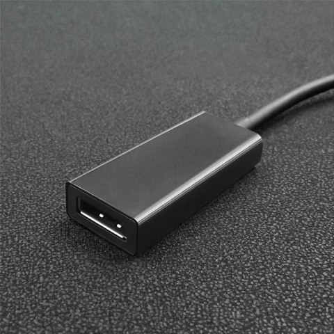 Adapter USB typ C męski/DP żeński | 4K | 23cm Adapter USB typ C męski/DP żeński | 4K | 23cm