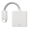 Qoltec Adapter Mini DVI męska | DVI (24+5) żeńska |0.17m Qoltec Adapter Mini DVI męska | DVI (24+5) żeńska |0.17m