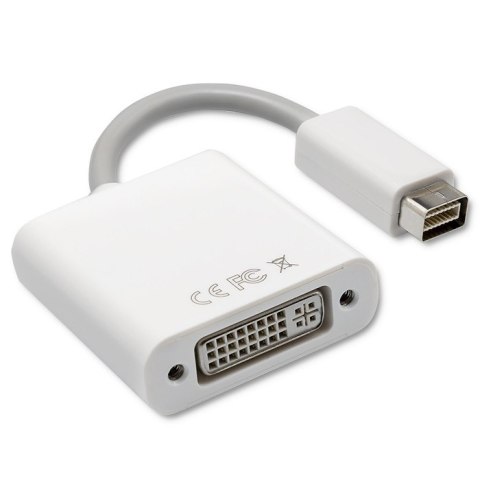 Qoltec Adapter Mini DVI męska | DVI (24+5) żeńska |0.17m Qoltec Adapter Mini DVI męska | DVI (24+5) żeńska |0.17m