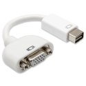 Qoltec Adapter Mini DVI męska | VGA żeńska | 0.15m Qoltec Adapter Mini DVI męska | VGA żeńska | 0.15m