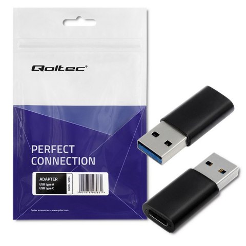 Qoltec Adapter USB typ A męski | USB typ C żeński Qoltec Adapter USB typ A męski | USB typ C żeński