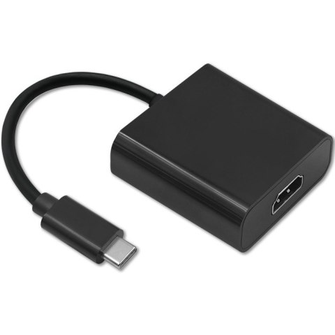 Qoltec Adapter USB typ C męski / HDMI żeński | 4K | 23cm Qoltec Adapter USB typ C męski / HDMI żeński | 4K | 23cm