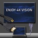 Qoltec Kabel HDMI A męski | Micro HDMI D męski | 1m Qoltec Kabel HDMI A męski | Micro HDMI D męski | 1m