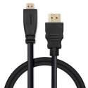Qoltec Kabel HDMI A męski | Micro HDMI D męski | 1m Qoltec Kabel HDMI A męski | Micro HDMI D męski | 1m