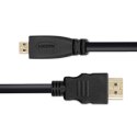 Qoltec Kabel HDMI A męski | Micro HDMI D męski | 1m Qoltec Kabel HDMI A męski | Micro HDMI D męski | 1m
