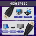 Qoltec Kabel HDMI High Speed With Eth. A męski | A męski | 2m Qoltec Kabel HDMI High Speed With Eth. A męski | A męski | 2m