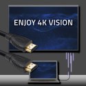 Qoltec Kabel HDMI High Speed With Eth. A męski | A męski | 2m Qoltec Kabel HDMI High Speed With Eth. A męski | A męski | 2m
