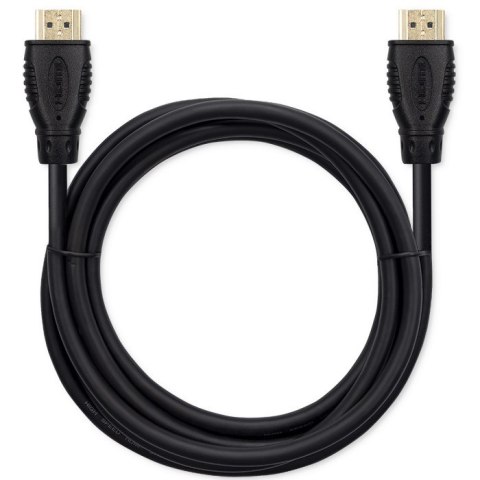 Qoltec Kabel HDMI High Speed With Eth. A męski | A męski | 2m Qoltec Kabel HDMI High Speed With Eth. A męski | A męski | 2m