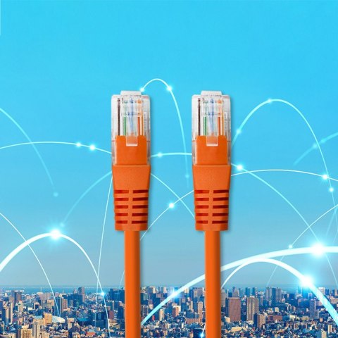 Qoltec Kabel Patchcord Crossover | CAT5E | UTP | 3m Qoltec Kabel Patchcord Crossover | CAT5E | UTP | 3m