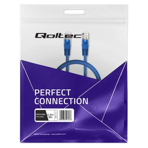 Qoltec Kabel Patchcord UTP | CAT5E | 0.5m Qoltec Kabel Patchcord UTP | CAT5E | 0.5m