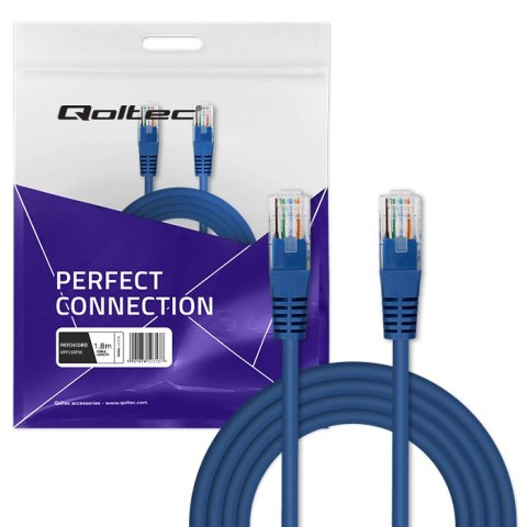 Qoltec Kabel Patchcord UTP | CAT5E | 1.8m Qoltec Kabel Patchcord UTP | CAT5E | 1.8m