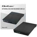 Qoltec Nagrywarka DVD-RW zewnętrzna |USB 3.0 | Czarna Qoltec Nagrywarka DVD-RW zewnętrzna |USB 3.0 | Czarna