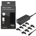 Qoltec Uniwersalny automatyczny zasilacz sieciowy 45W| 8 wtyczek |+ kabel zasilający Qoltec Uniwersalny automatyczny zasilacz sieciowy 45W| 8 wtyczek |+ kabel zasilający